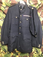 Original British Army Signal Corps Majors Dress Jacket - WW2 Service - 45" Chest