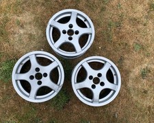 TVR CHIMAERA (FRONTS)/V8S (ALL) 15” ALLOY WHEELS (X3)  7Jx15H2 ET25