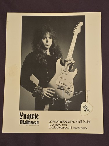 Yngwie malmsteen press photo - malmsteen,