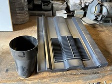 Marley Ludlow Tile Vent With Adaptor Black