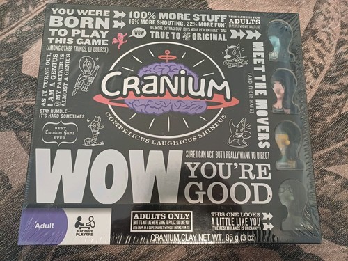 Hasbro cranium board game wow - game,