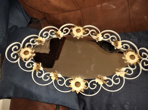 Retro wrought metal white - retro,
