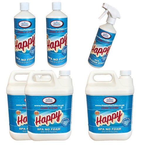 Happy hot tubs foam away - hot,