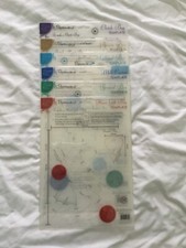 6 Papermania box & bag plastic templates (A4)