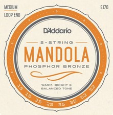 D'Addario EJ76 Mandola Phosphor Bronze 15-52 Medium Strings J76