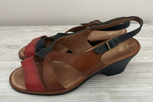 Rohde ladies leather open - rohde, toe