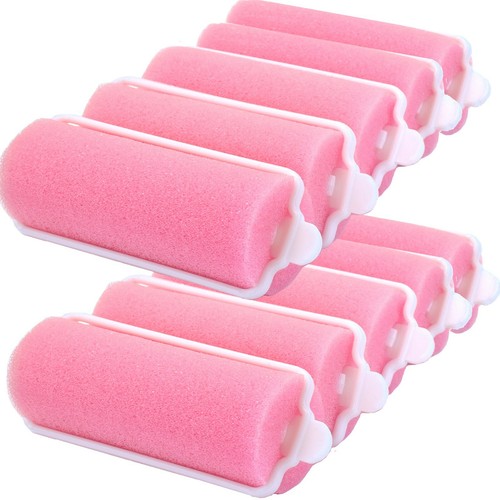 10x soft sponge foam rollers - 10x,
