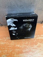 Praktica Falcon 20x50  Binoculars + Case & Neck Strap Boxed Opened - Never Used