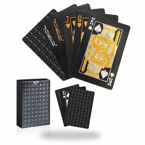 Waterproof black plastic - black,