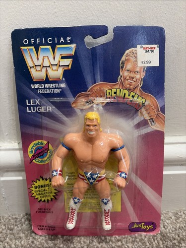 Rare wwf lex luger bend - wwf,