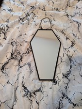 Gothic Coffin Shaped Mirror