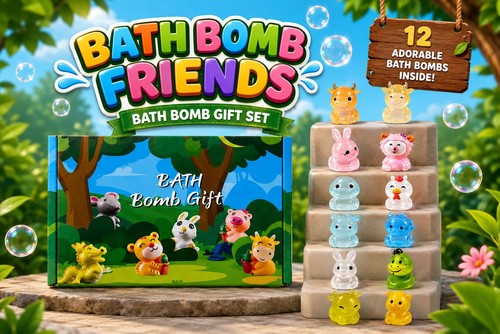 Bath bomb gift - bath, with