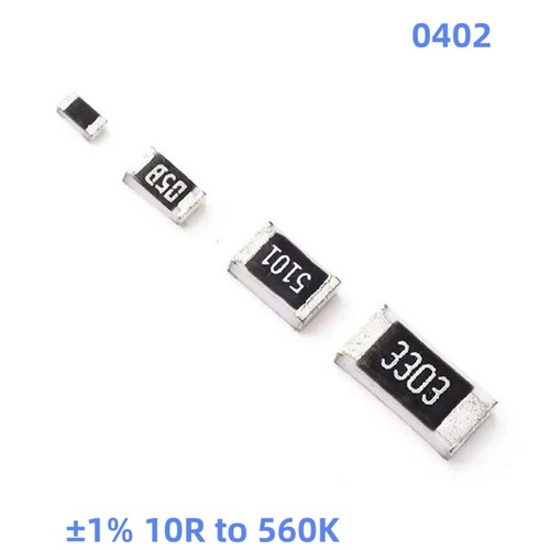 0402 smd smt resistors - 0402, ±1%