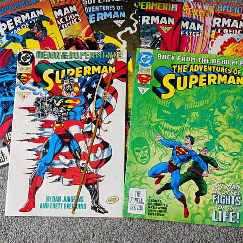 Comics superman comic - x,