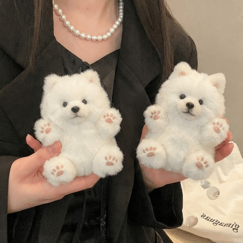 Cute cartoon samoyed plush - cute,