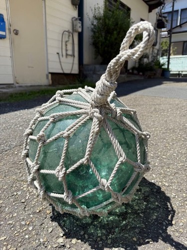 Green glass fishing - fishing, buoy