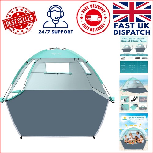 Easy setup large beach - beach, tent