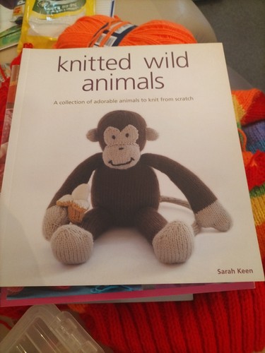 Knitted wild animals book - knitted,