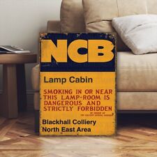 Vintage Personalised NCB Coal