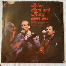 Peter, Paul & Mary - Cruel War - 7” Vinyl 45 RMP UK Pressing 1966 . Ex/con