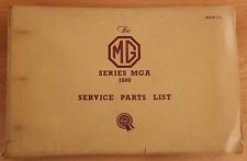 ORIGINAL BMC FACTORY MG MGA