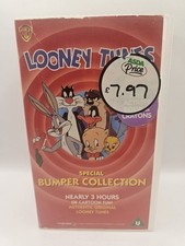 Looney Tunes Special Bumper Collection Double VHS - PAL UK VGC X2 Video Tapes
