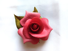 Large Vintage Rose Brooch