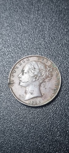 Queen victoria farthing coin - victoria,