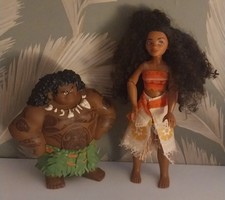 Moana and Maui doll disney toy