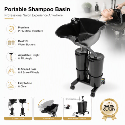 Portable shampoo bowl - portable,