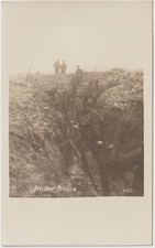 German photo card trench in