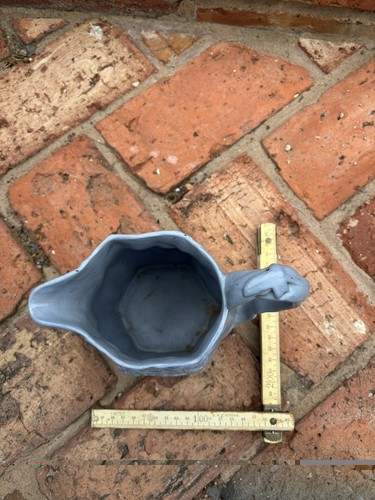 Pair press moulded - jugs, circa
