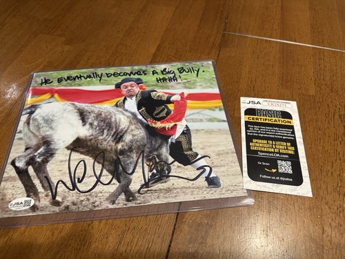 Wee man signed autographed - man,