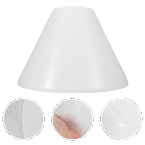 White glass vintage - white, shade
