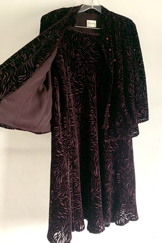 Vintage viyella purple silk - vintage,