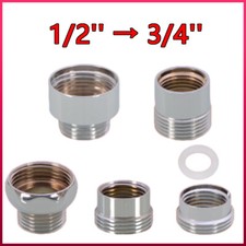 Tap Reducer Faucet Reducing Fitting BSP 1/2'' 3/4'' Thread