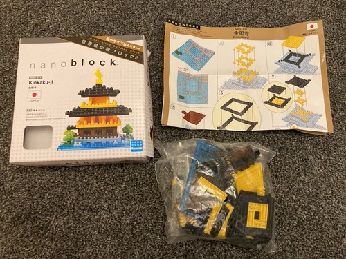Nanoblock kinkaku building - nanoblock,