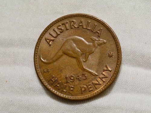 Australia half penny - australia,