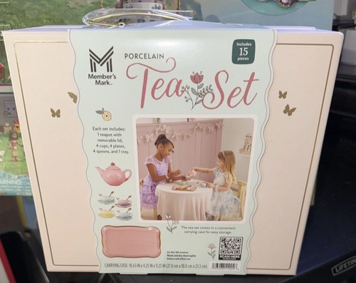 Porcelain butterfly pink - pink, tea