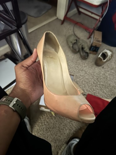 Christian louboutin beige - louboutin,