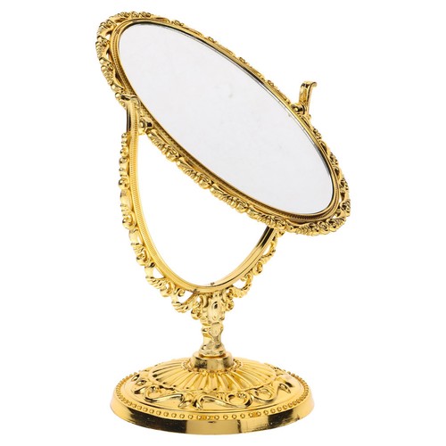 Oval mirror for desk swivel - for,