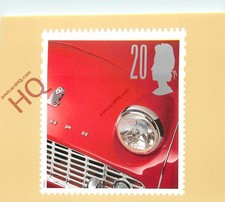 Picture Postcard; 1996 PHQ 183(A) 20P CLASSIC CARS, TRIUMPH TR3 (BAD SCAN)