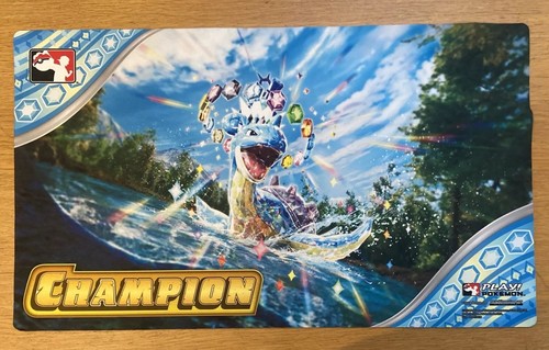 Champion pokémon playmat - champion,