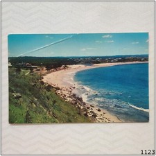 Moffat Beach and Tooway Lagoon Caloundra Q MV 1965 Postcard (P1123)