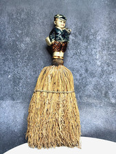 Antique Table Broom Canvas