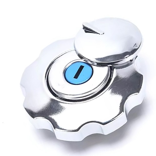 Silver motorcycle fuel gas - silver,