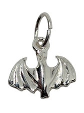 Flying Bat Charm Real 925