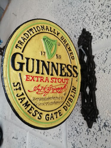Guinness cast iron double - cast,