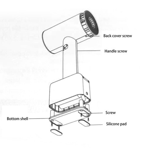 Cordless hair dryer - with, hot