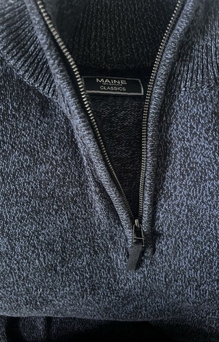 Mens maine woollen - woollen, blue